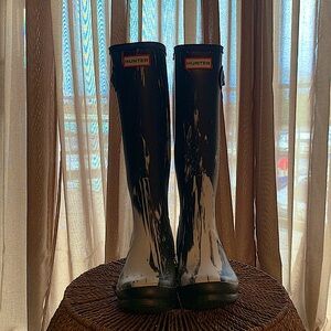 Hunter Tall Original Nightfall Boots Size 7 Women’s
